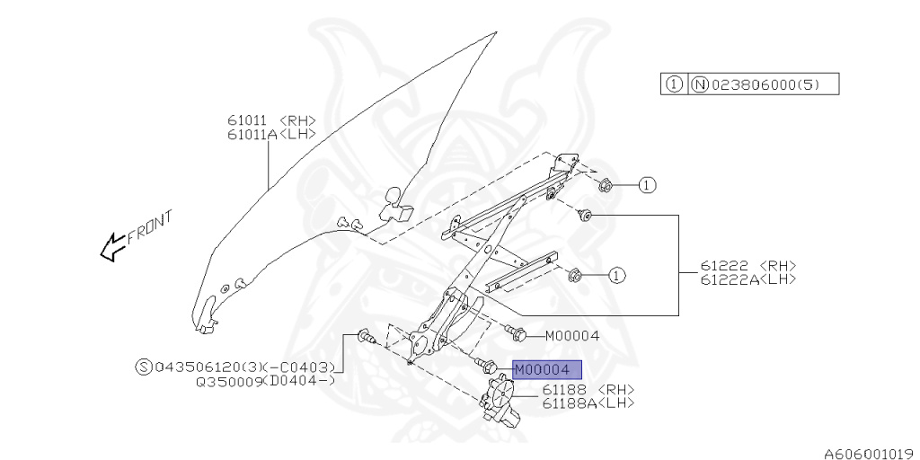 Subaru - Forester - SG5 - Jan-2005 - 20X - Wagon - F4WD - Automatic Transmission - Right hand - EJ20T