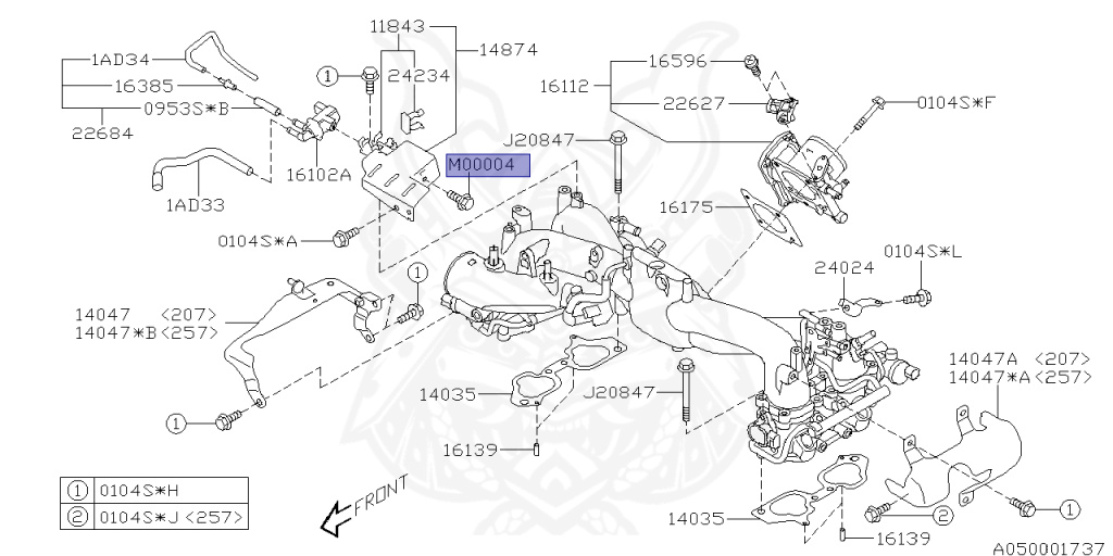 Subaru - Impreza WRX STI - GRB - Jan-2007 - STI - Wagon - 4W - 6-speed manual transmission - Right hand - EJ20T