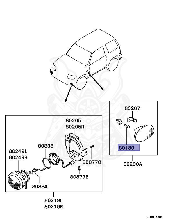Mitsubishi - Pajero IO - H76W - 1999 - LNDC - 4G93