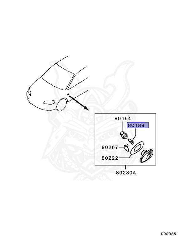 Mitsubishi - Lancer Evolution VIII - CT9A - 2000 - SJDFZ - 4G63