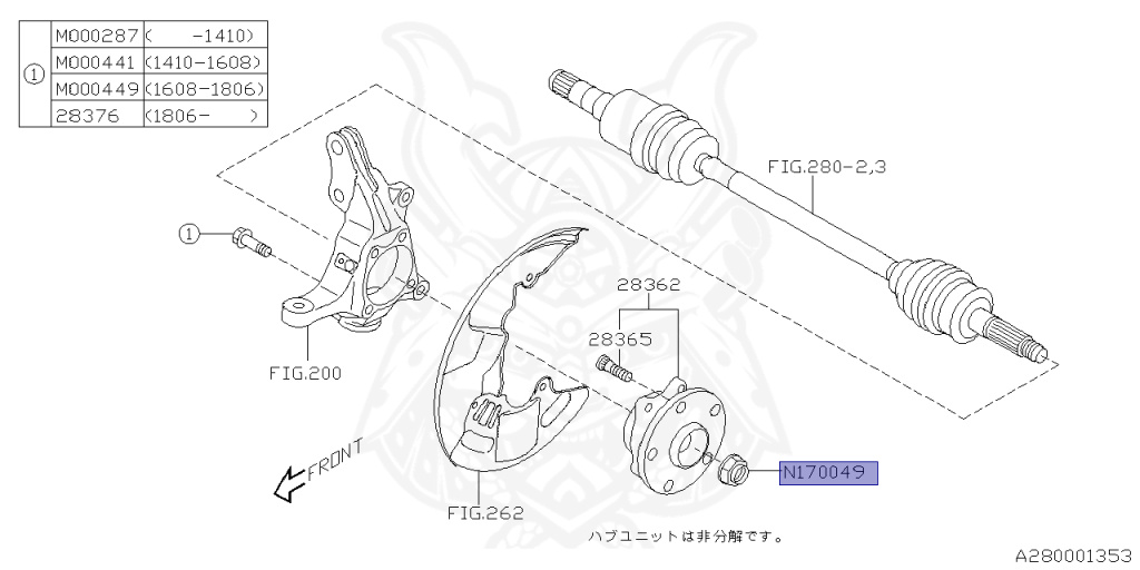 Subaru - WRX S4 - VAG - Jan-2014 - GT - Sedan - 4W - Torque converter - Right hand - FA20