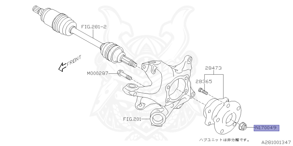 Subaru - Forester - SKE - Jan-2018 - ADV - Wagon - 4W - Torque converter - Right hand - FB20