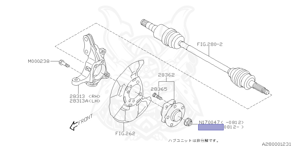 Subaru - Impreza WRX STI - GVB - Jan-2010 - Dec-2012 - S206 - Sedan - 4W - 6-speed manual transmission - Right hand - EJ207
