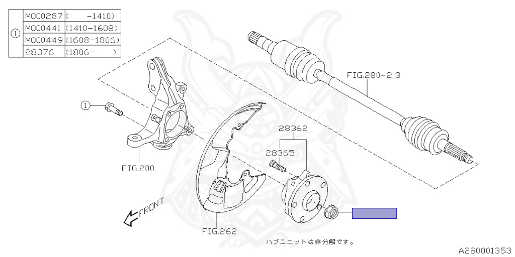 Subaru - WRX S4 - VAG - Jan-2014 - GTL - Sedan - 4W - Torque converter - Right hand - FA20