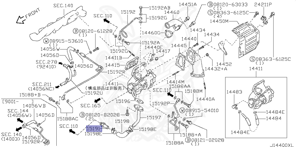 Nissan - Skyline - R32 GTS - R32 - 1990 - Type M - 2-door sports coupe (2K) - High-performance 2-wheel drive (HI.2WD) - MANUAL TRANSMISSION(MT) - RB20DT