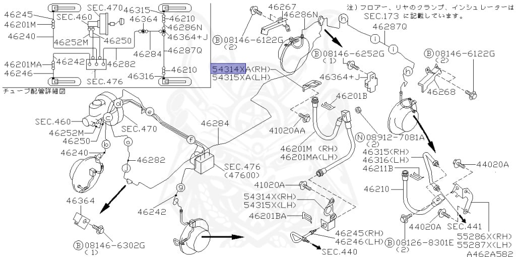 Nissan - Skyline - R34 25GTT - ER34 - 2000 - 25GT TURBO - 4 DOOR SEDAN(4S) - AUTOMATIC-FLOOR SHIFT(AT.F4) - Hi-Cas 2-Link (HI.2WD) - RB25DET