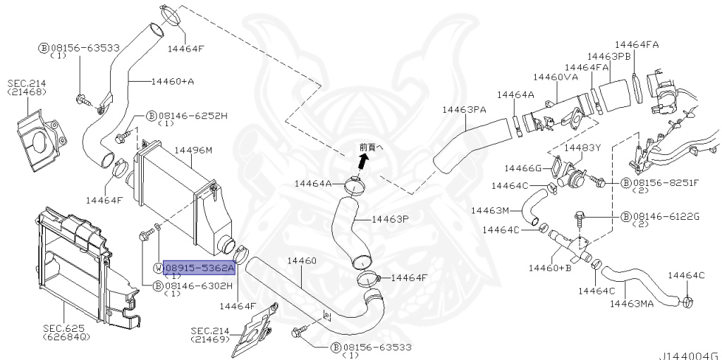 Nissan - Stagea - M35 - 2001 - 250T RX FOUR - WAGON(W) - 4 WHEEL DRIVE(4WD) - 5 SPEED A/T(AT.F5) - IRS TYPE(IRS) - VQ25DET