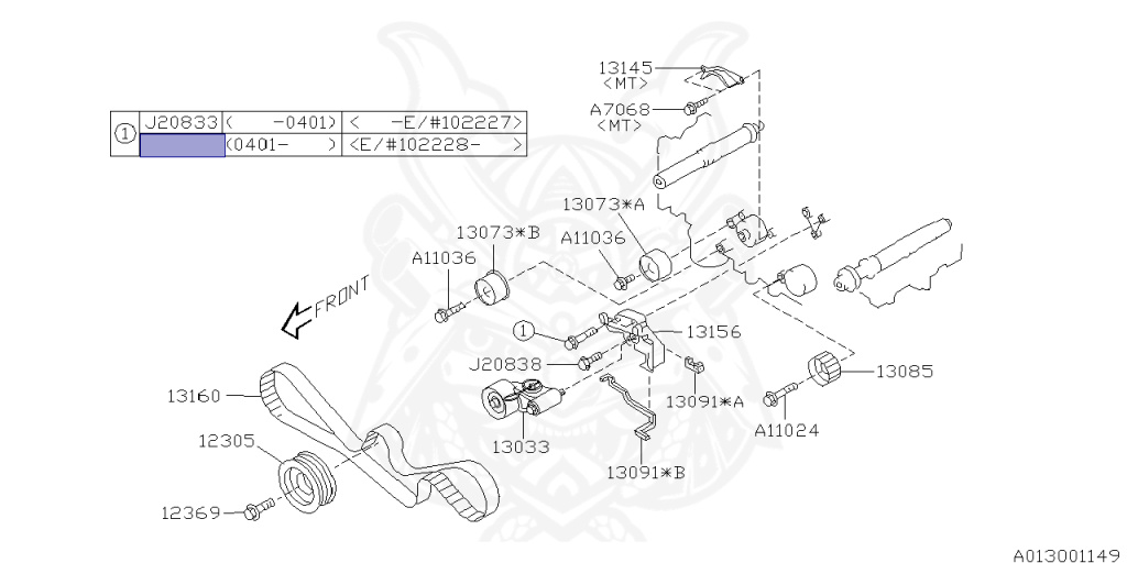Subaru - Impreza WRX STI - GDB - Jan-2003 - Dec-2004 - STIVLTD - Sedan - 4W - 6-speed manual transmission - Right hand - EJ207