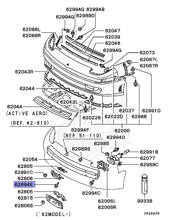 Mitsubishi - GTO - Z16A - 1991 - MJGF - 6G72