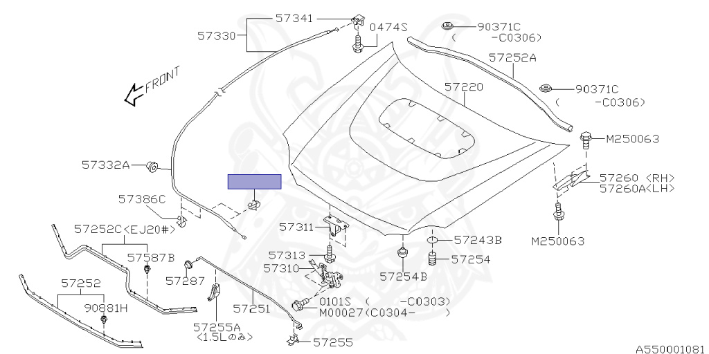 Subaru - Impreza WRX - GDA - Jan-2000 - Dec-2002 - NB - Sedan - 4W - Sport Shift - Right hand - EJ205