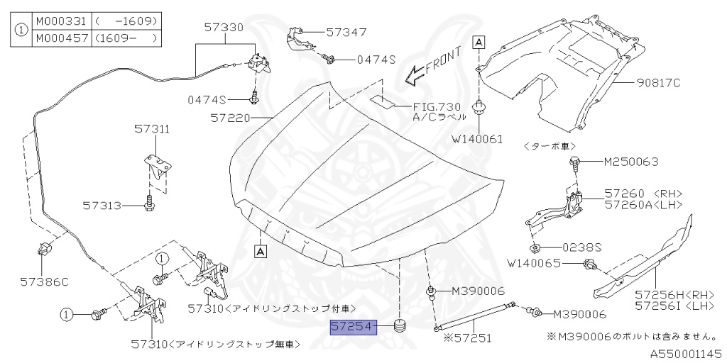 Subaru - Forester - SJG - Jan-2012 - Dec-2014 - XT - Wagon - 4W - Torque converter - Right hand - FA20