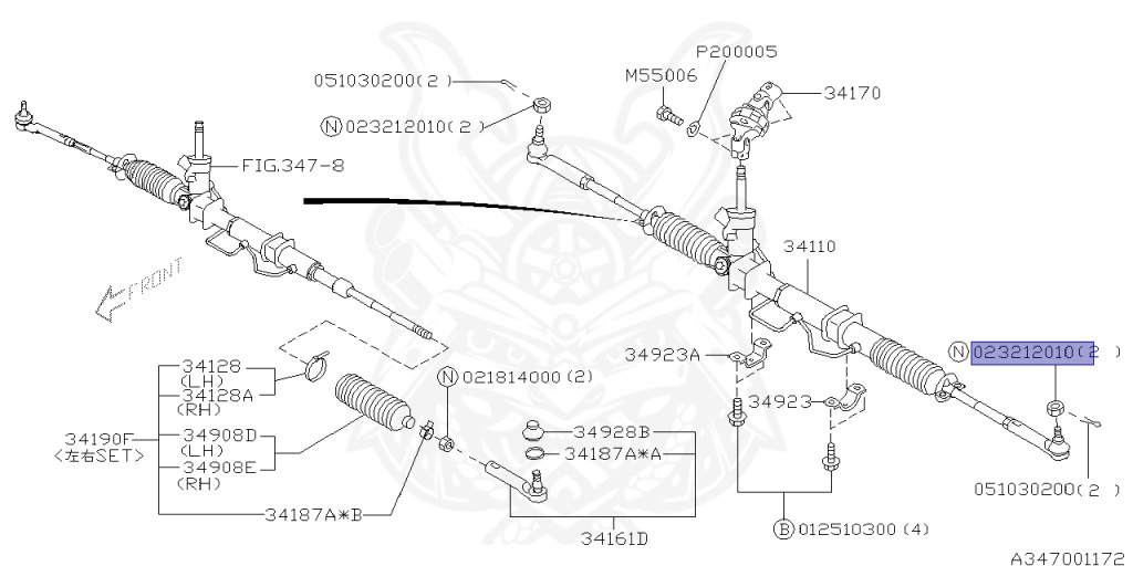 Subaru - Impreza WRX STI - GDB - Jan-2000 - STI - Sedan - 4W - 6-speed manual transmission - Right hand - EJ207