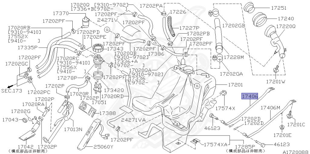 Nissan - Silvia - S14 - 1998 - KS - HARDTOP(K) - MANUAL TRANSMISSION(MT) - TWO WHEELS STEERING(2WS) - SR20DET