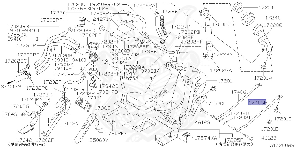 Nissan - Silvia - S14 - 1998 - KS - HARDTOP(K) - MANUAL TRANSMISSION(MT) - TWO WHEELS STEERING(2WS) - SR20DET