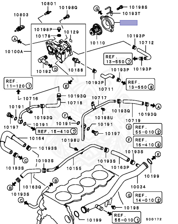 Mitsubishi - Lancer - CD5A - 1992 - SNGF - 4G93