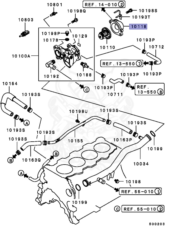 Mitsubishi - Mirage - CA4A - 1994 - MNGM - 4G92