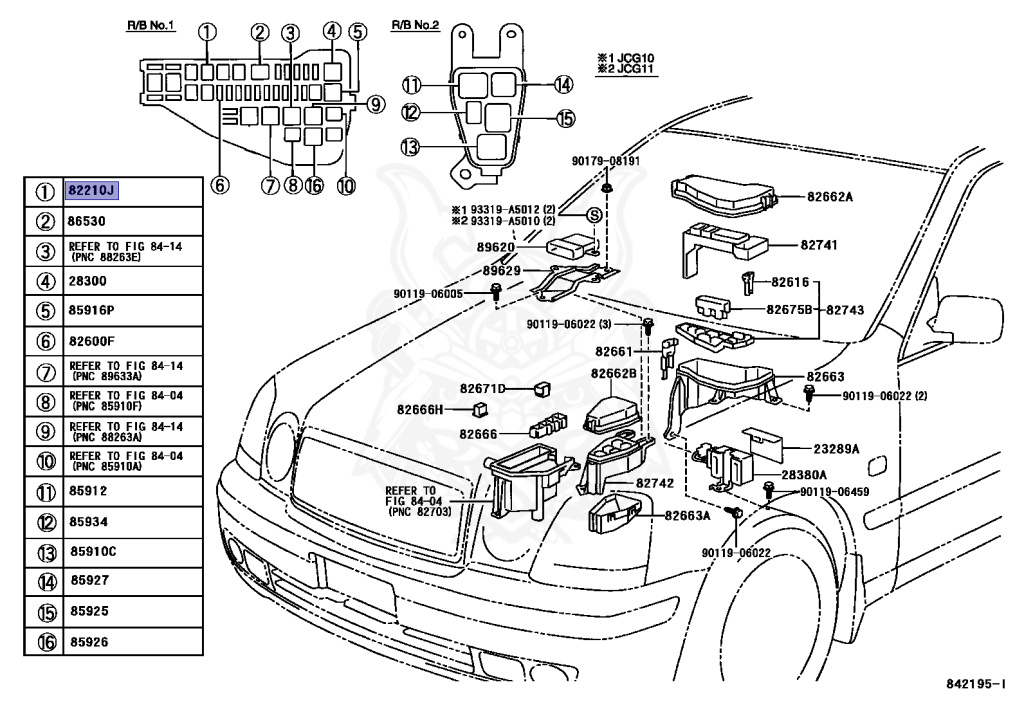 90982-08284 - Toyota - FUSE, MEDIUM CURRENT - Nengun Performance