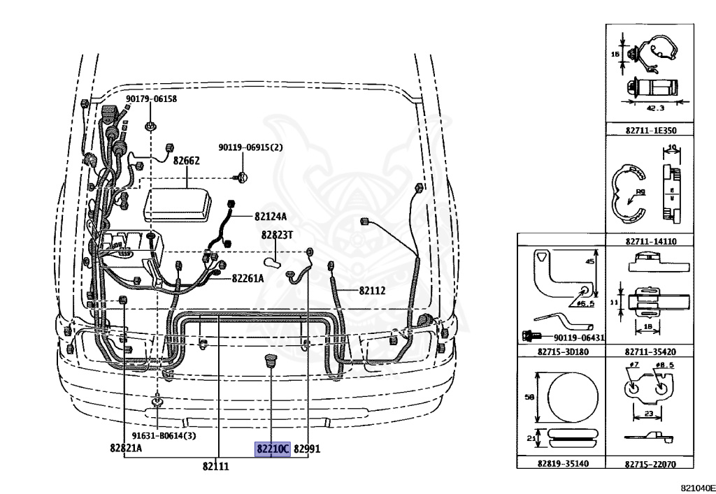 90982-08283 - Toyota - FUSE, MEDIUM CURRENT - Nengun Performance