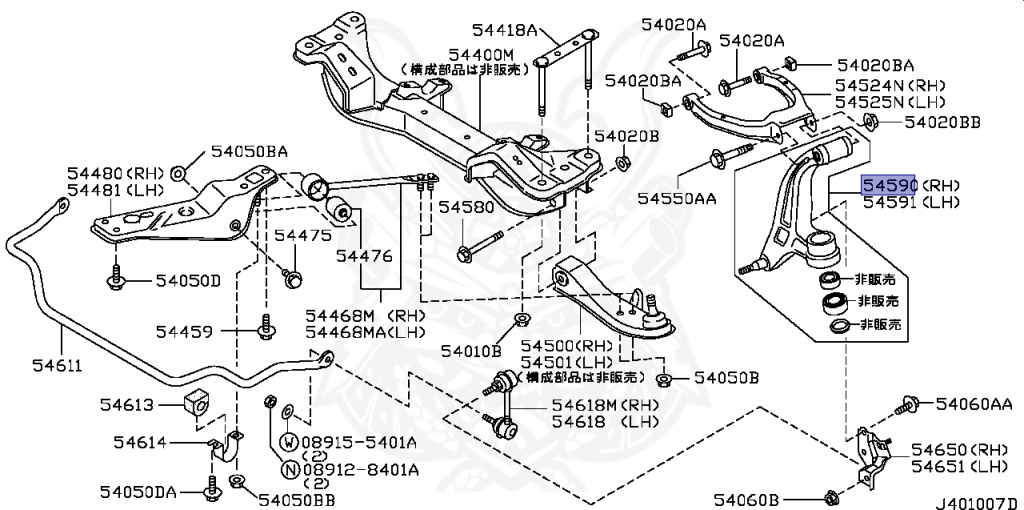 Nissan - Skyline - R34 25GT - ENR34 - 2000 - 25GT - 4 DOOR SEDAN(4S) - AUTOMATIC-FLOOR SHIFT(AT.F4) - High-speed 2-link (IRS.2WD) - RB25DE