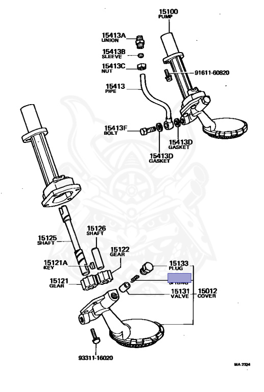 Toyota - Land Cruiser - FJ56V - 1976 - WAGON - Manual - 2F