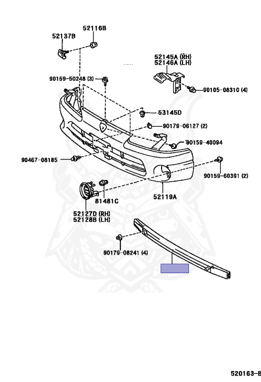 Toyota - Sprinter Levin - AE111 - 2000 - BZ-G TYPE - COUPE - Manual - 4AGE