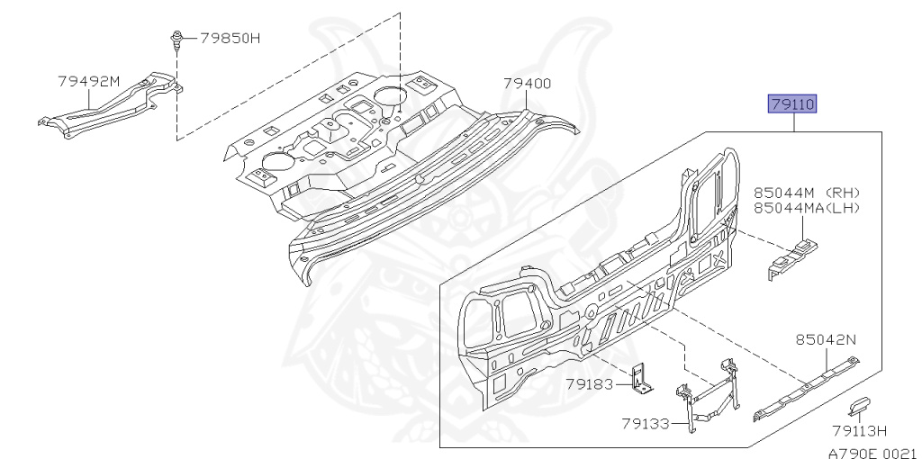 Nissan - Skyline - R34 25GTT - ER34 - 1998 - 25GT TURBO - 2-door hardtop (2K) - AUTOMATIC-FLOOR SHIFT(AT.F4) - HI-CAS 2-Link Drive (HI.2WD) - RB25DET