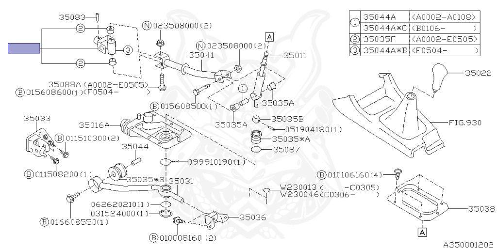 Subaru - Impreza WRX STI - GDB - Jan-2000 - STI - Sedan - 4W - 6-Soku Manual Transmission - Right hand - EJ207