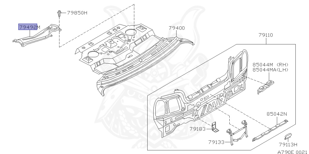 Nissan - Skyline - R34 25GTT - ER34 - 1998 - 25GT TURBO - 2-door hardtop (2K) - AUTOMATIC-FLOOR SHIFT(AT.F4) - HI-CAS 2-Link Drive (HI.2WD) - RB25DET