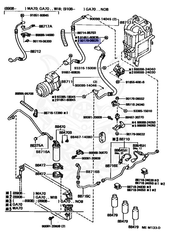 正規 - 90179-08025 Toyota Performance Nengun - Nut - フォーマル・ドレス・スーツ