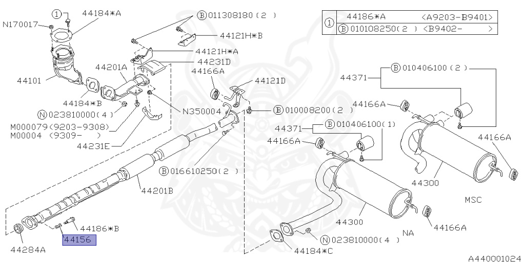 Subaru - Vivio - KK3 - Jan-1995 - Dec-1998 - BSTR - Sedan - 2WD - Automatic Transmission - Right hand - EN07E