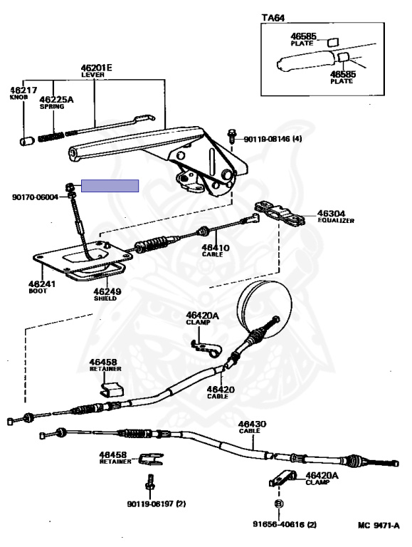Toyota - Celica - MA61 - 1982 - GT TYPE - LIFTBACK - Manual - 5MGEU
