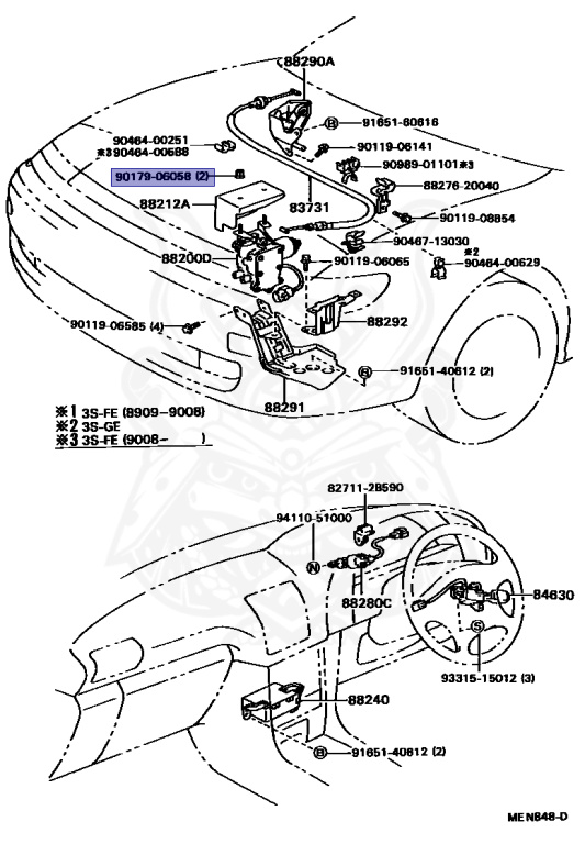 Toyota - Celica - ST182 - 1991 - SR TYPE - LIFTBACK - Manual - 3SFE