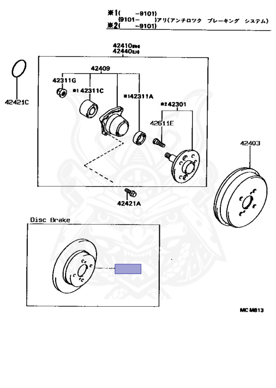 Toyota - Corolla - AE92 - 1991 - GT TYPE - 4-DOOR - Manual - 4AGE