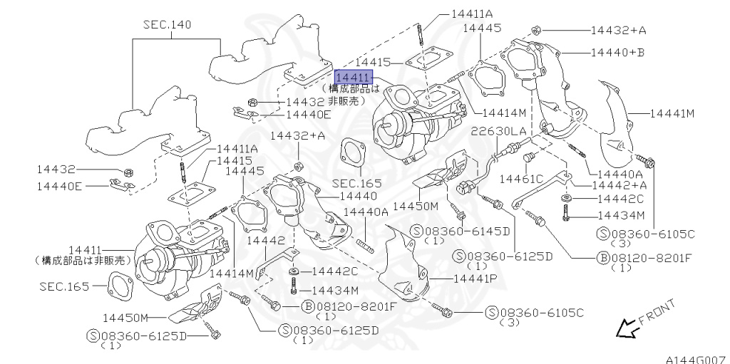 Nissan - Skyline GT-R - BNR34 - 2000 - GTR TYPE - 2-door hardtop (2K) - MANUAL MISSION 6-SPEED(MT.F6) - Hi-Cas 4-Link (HI.4WD) - RB26DETT