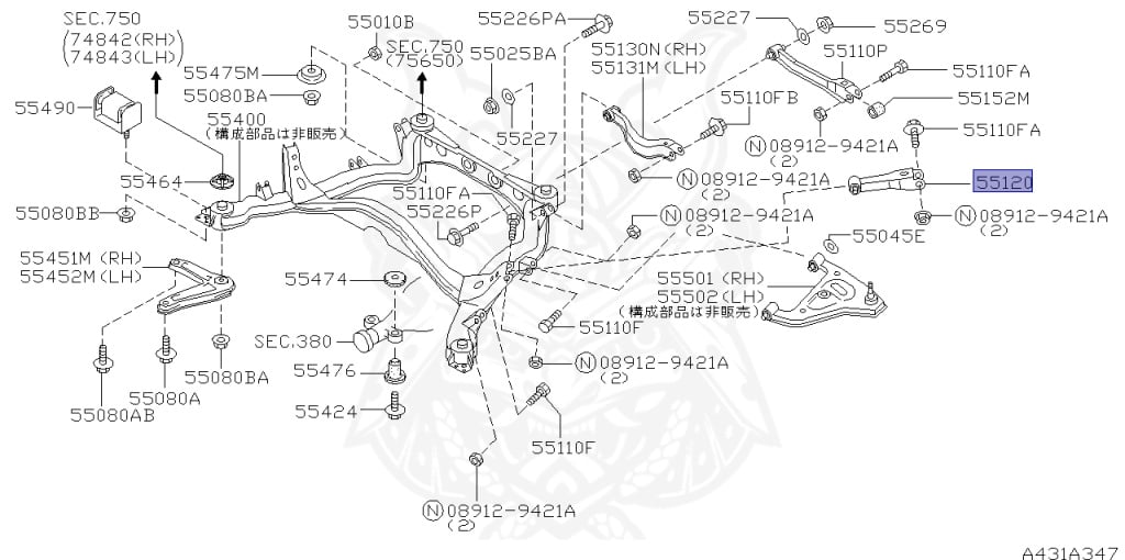 Nissan - Stagea - WC34 - 1997 - 25X - WAGON(W) - 2 WHEEL DRIVE(2WD) - AUTOMATIC TRANSMISSION(AT) - RB25DE