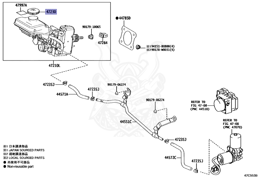 Toyota - Camry - AXVH70 - 2022 - WS TYPE/WS E-FOUR TYPE - 4-DOOR - Variator - A25AFXS