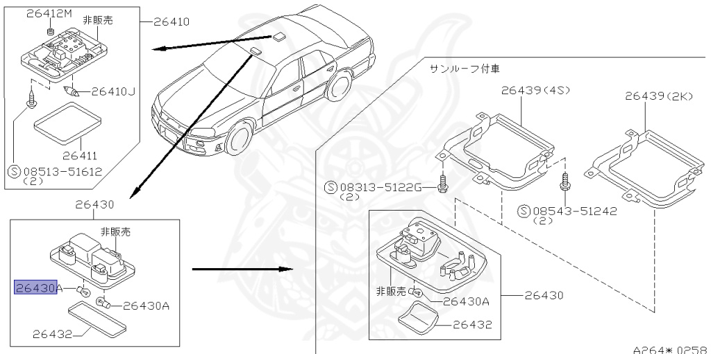 Nissan - Skyline - R34 GT - HR34 - 2000 - 20GT - 2-door hardtop (2K) - AUTOMATIC-FLOOR SHIFT(AT.F4) - High-speed 2-link (IRS.2WD) - RB20DE