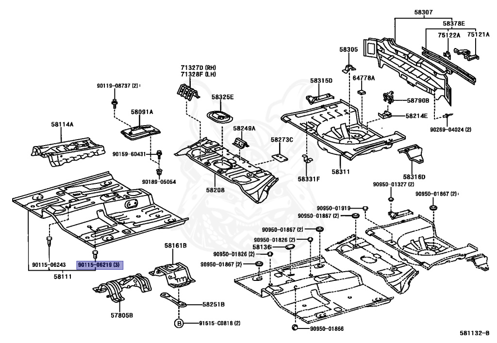 Toyota - Will Vi - NCP19 - 2000 - SEDAN - 2NZFE
