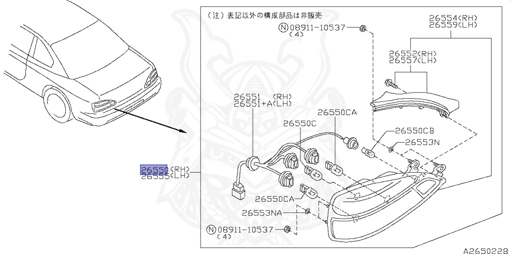 Nissan - Silvia - S15 - 2001 - SPEC R - HARDTOP(K) - MANUAL MISSION 6-SPEED(MT.F6) - TWO WHEELS STEERING(2WS) - SR20DET