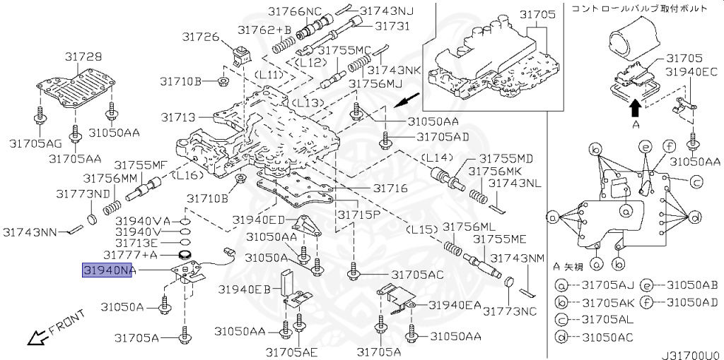 Nissan - Cedric/Gloria - Y34 - 2003 - 200L - HARDTOP(K) - 2 WHEEL DRIVE(2WD) - AUTOMATIC-FLOOR SHIFT(AT.F4) - VQ20DE