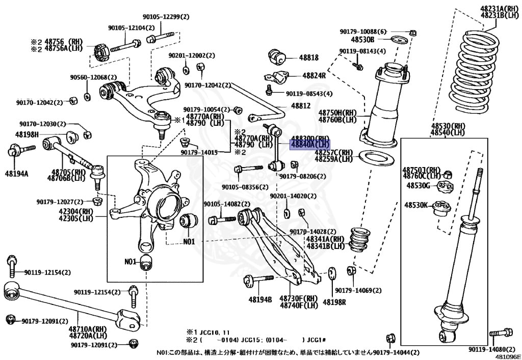 Toyota - Progres - JCG10 - 2005 - SEDAN - Automatic - 1JZFSE