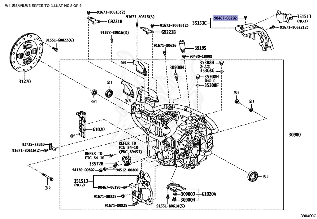 Toyota - Camry - AVV50 - 2016 - Variator - 2ARFXE