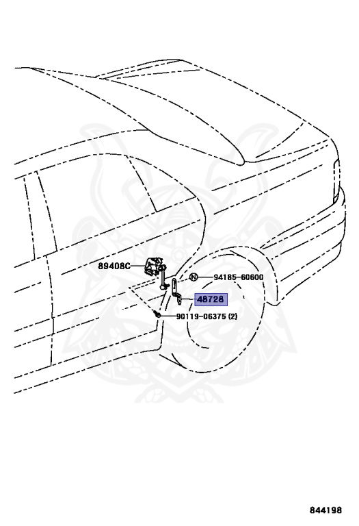 Toyota - Brevis - JCG10 - 2002 - SEDAN - 1JZFSE