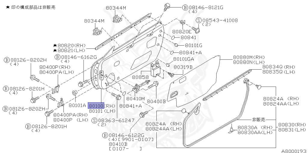 Nissan - Silvia - S15 - 2001 - SPEC R - HARDTOP(K) - MANUAL MISSION 6-SPEED(MT.F6) - TWO WHEELS STEERING(2WS) - SR20DET