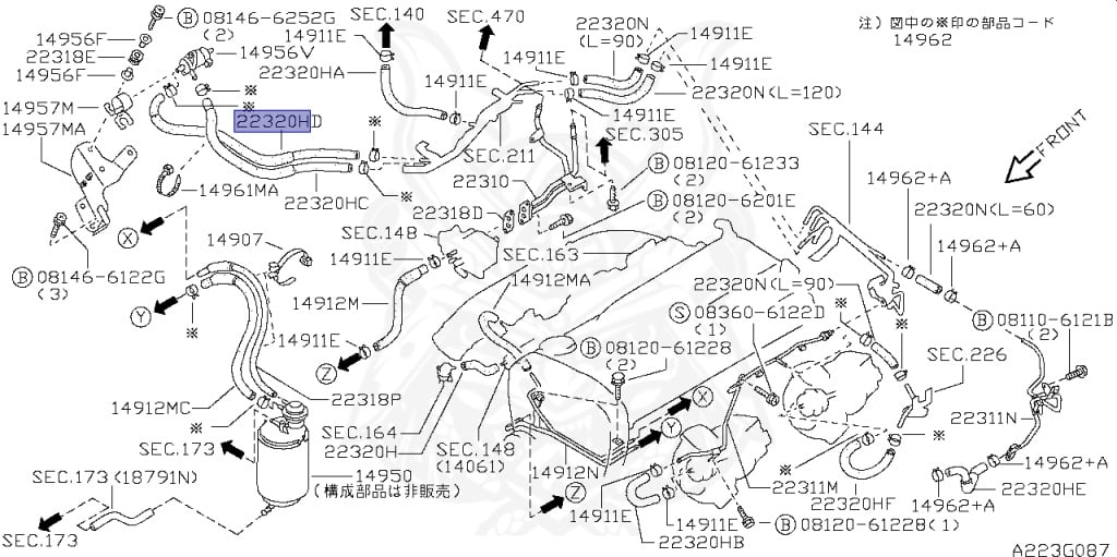 Nissan - Skyline GT-R - BNR34 - 1999 - GTR TYPE - 2-door hardtop (2K) - MANUAL MISSION 6-SPEED(MT.F6) - HI-4WD (High-Casting System) - RB26DETT