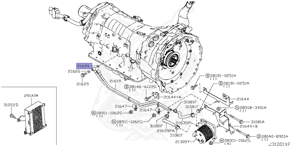 Nissan - Fuga Hybrid - HY51 - 2010 - Hybrid - SEDAN(SED) - 7 SPEED AUTOMATIC TRANS(7AT) - VQ35HR