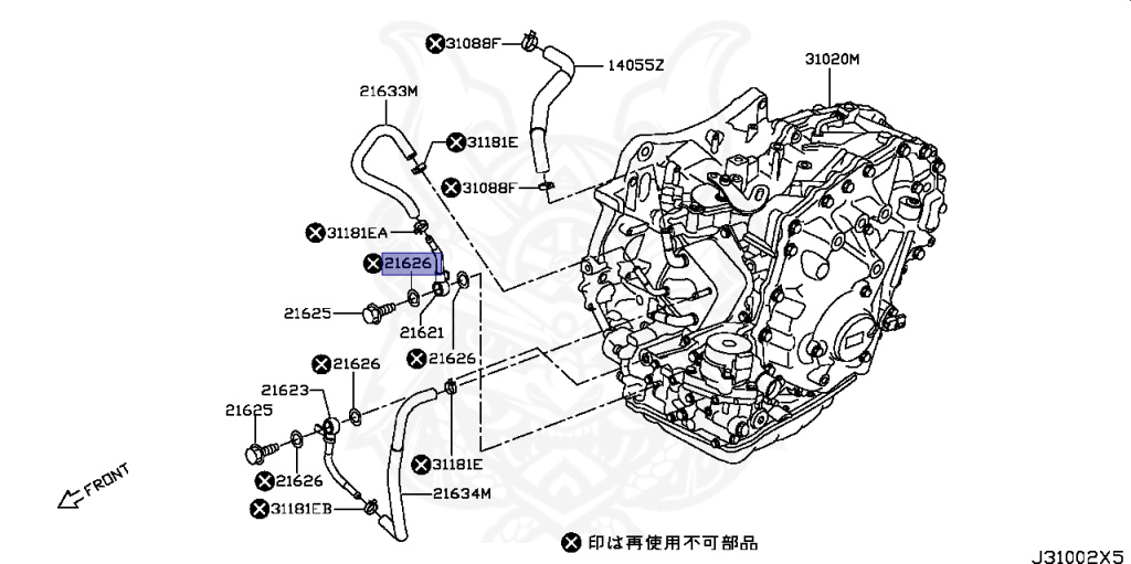 Nissan - X-Trail - T32 - 2015 - 20X - 3ROW(3ROW) - 4 WHEEL DRIVE(4WD) - CVT(CVT) - MR20DD