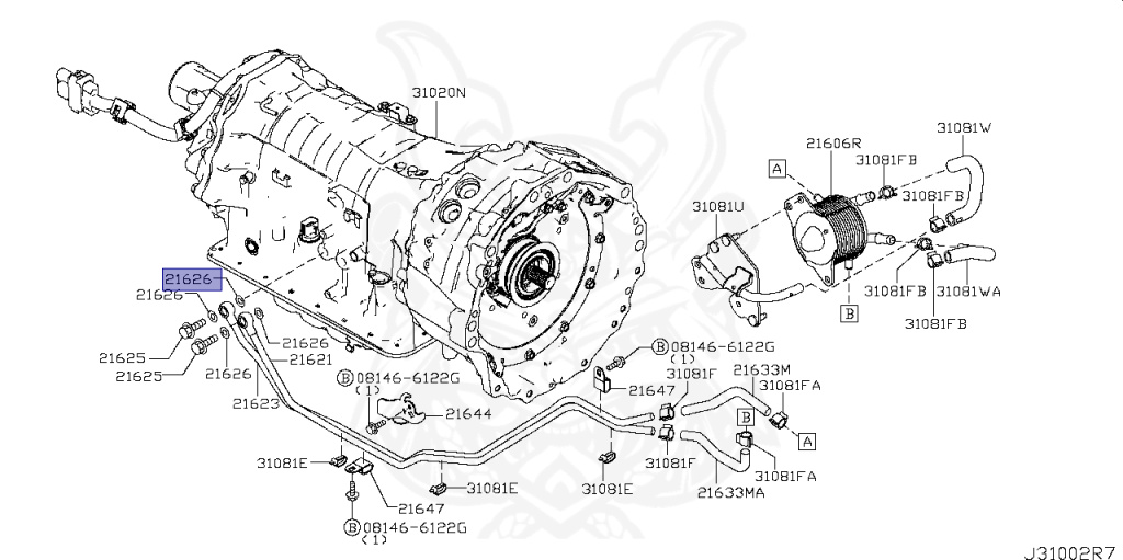 Nissan - Skyline - V37 - 2013 - 350GT HYBRID - SEDAN(S) - 2 WHEEL DRIVE(2WD) - 7 SPEED AUTOMATIC TRANS(7AT) - VQ35HR