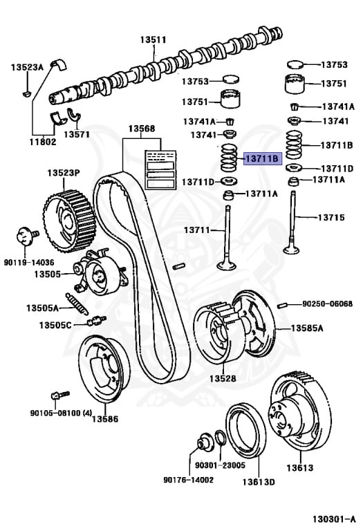 Toyota - Land Cruiser - HZJ75 - 1994 - STANDARD TYPE - CHASSIS FOR FIRE ENGINE - Manual - 1HZ