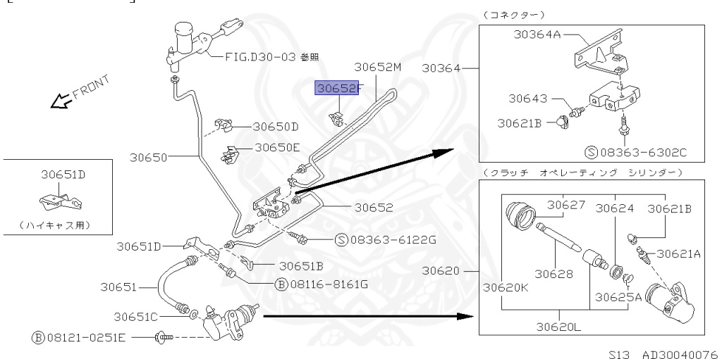 Nissan - Silvia - S13 - 1992 - Q'S - HARDTOP(K) - MANUAL TRANSMISSION(MT) - FOUR WHEELS STEERING(4WS) - SR20D